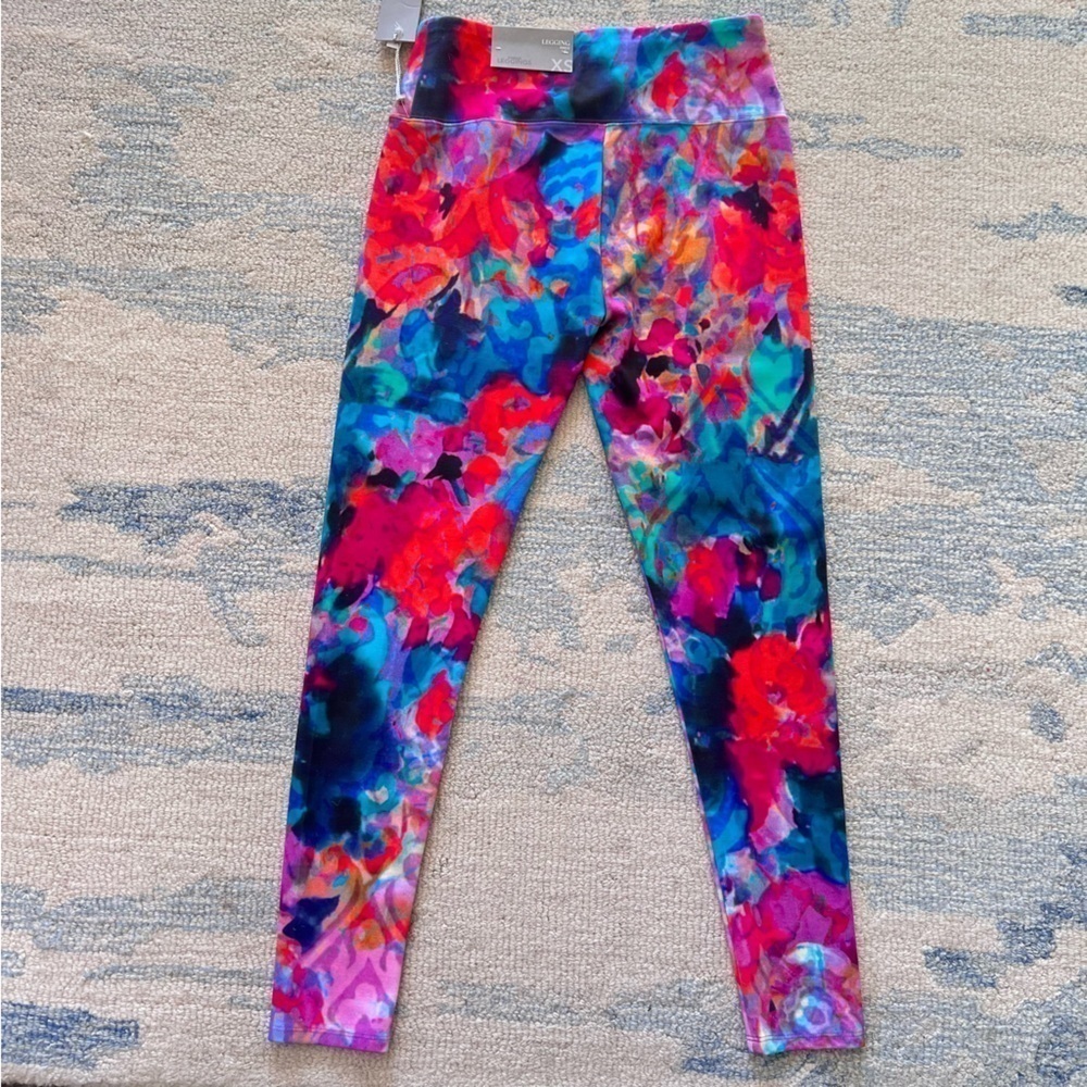SOFT SURROUNDINGS PREMIUM FLORAL LEGGINGS SIZE XS NWT - Picture 6 of 6